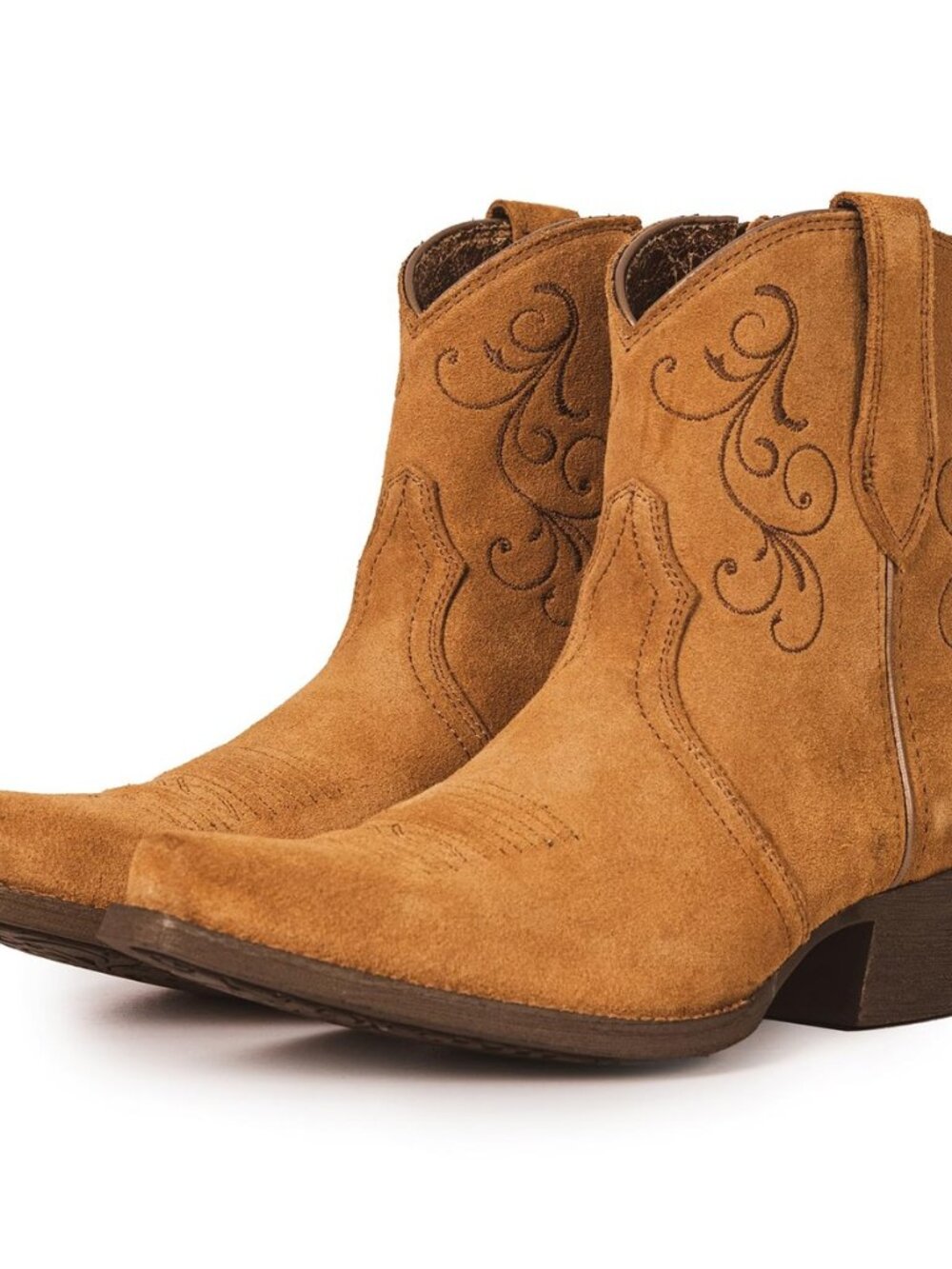 Montana West Cowboy Boots for Women Genuine Leather Ankle Cowgirl Booties Low
